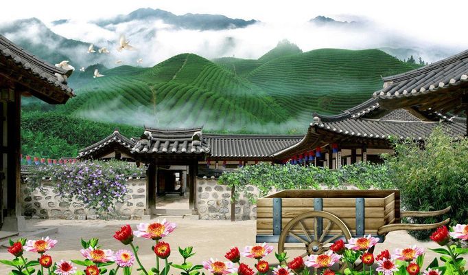 庭前留春驻泼墨伴书香东明县七旬老人打造“诗意栖居”农家院